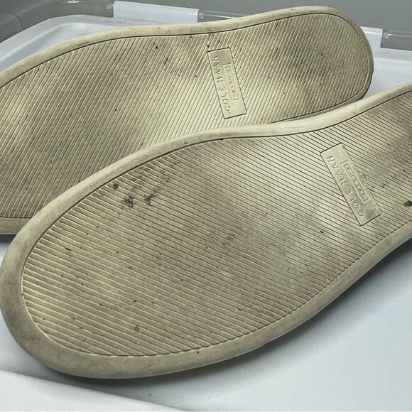 Cole Hann Black and white Zebra print slip on loafers size 8 - Picture 2 of 5